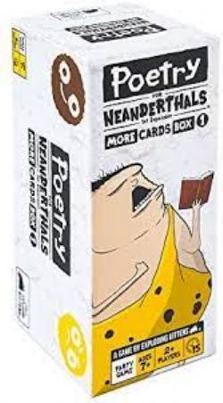 POETRY FOR NEANDERTHALS -  MORE CARDS BOX 1 (ENGLISH) EK