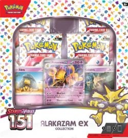 POKEMON -  151 - ALAKAZAM EX COLLECTION (ENGLISH) SV3.5 -  SCARLET & VIOLET