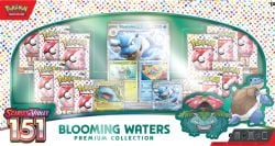 POKEMON -  151 - BLOOMING WATERS PREMIUM COLLECTION (ENGLISH)***LIMIT OF 6 ITEMS PER CUSTOMER*** SV3.5 -  SCARLET & VIOLET