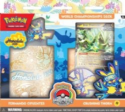 POKEMON -  2024 WORLD CHAMPIONSHIPS DECK - IRON THORNS EX (ENGLISH)