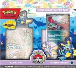 POKEMON -  2024 WORLD CHAMPIONSHIPS DECK - ROARING MOON (ENGLISH)