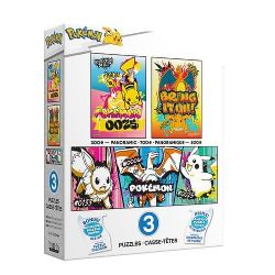 POKEMON -  3 IN 1 - POKEMON  (300-500-700 PIECES)