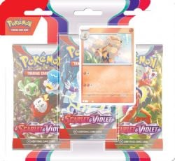 POKEMON -  3-PACK BLISTER - ARCANINE (ENGLISH) SV1 -  SCARLET & VIOLET