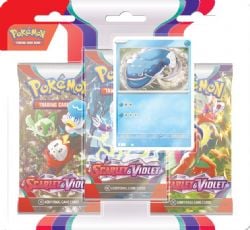 POKEMON -  3-PACK BLISTER - DONDOZO (ENGLISH) SV1 -  SCARLET & VIOLET