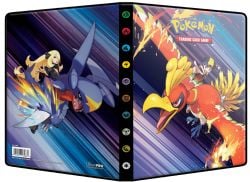 POKEMON -  4-POCKET PORTFOLIO - DESTINED RIVALS (12 PAGES) -  SCARLET AND VIOLET