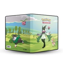 POKEMON -  4-POCKET PORTFOLIO - MORNING MEADOWS (12 PAGES)