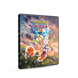 POKEMON -  4-POCKET PORTFOLIO - STELLAR CROWN (20 PAGES) SV6.5 -  SCARLET AND VIOLET