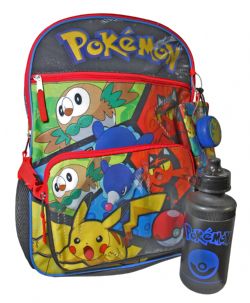 POKEMON -  5 PIECES KIDS BACKPACK