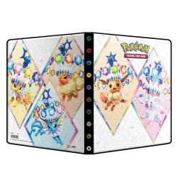 POKEMON -  9-POCKET PORTFOLIO - PRISMATIC EVOLUTIONS (14 PAGES) -  SCARLET AND VIOLET