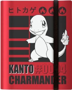 POKEMON -  9-POCKET PRO BINDER PORTFOLIO - CHARMANDER (20 PAGES)