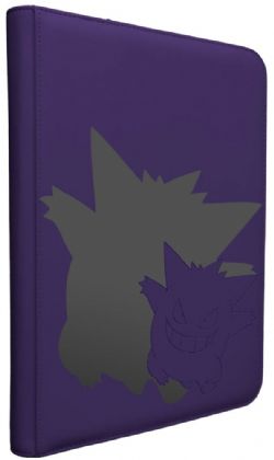POKEMON -  9-POCKET PRO BINDER PORTFOLIO WITH ZIPPER - GENGAR - ELITE SERIES (20 PAGES)