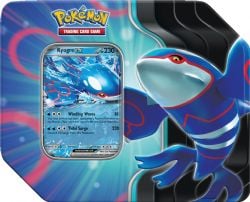 POKEMON -  AZURE LEGENDS - KYOGRE EX TIN (ENGLISH) -  SCARLET & VIOLET