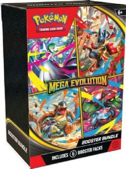 POKEMON -  BASE SET - BOOSTER BUNDLE (ENGLISH) ME01 -  MEGA EVOLUTION