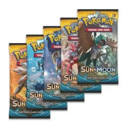 POKEMON -  BASE SET - BOOSTER PACK (ENGLISH) -  SUN & MOON