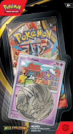 POKEMON -  BASE SET - DRIFLOON CHECKLANE BLISTER PACK (ENGLISH) ME01 -  MEGA EVOLUTION