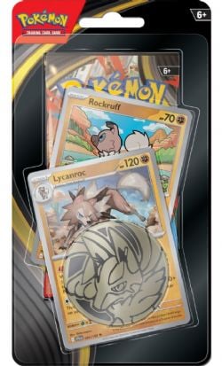 POKEMON -  BASE SET - LYCANROC CHECKLANE BLISTER PACK (ENGLISH) SV10 -  SCARLET & VIOLET