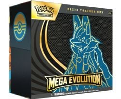 POKEMON -  BASE SET - MEGA LUCARIO ELITE TRAINER BOX (ENGLISH) ME01 -  MEGA EVOLUTION