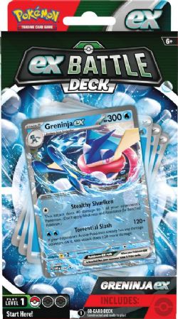 POKEMON -  BATTLE DECK - GRENINJA EX (ENGLISH) SV3 -  SCARLET & VIOLET