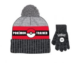 POKEMON -  BEANIE WITH GLOVE