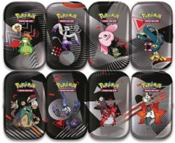 POKEMON -  BLACK BOLT & WHITE FLARE - UNOVA MINI TIN - RANDOM VARIATION (ENGLISH) SV10.5 -  SCARLET & VIOLET