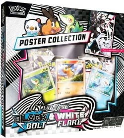 POKEMON -  BLACK BOLT & WHITE FLARE - UNOVA POSTER COLLECTION (ENGLISH) SV10.5 -  SCARLET & VIOLET