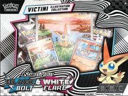 POKEMON -  BLACK BOLT & WHITE FLARE - VICTINI ILLUSTRATION COLLECTION (ENGLISH) SV10.5 -  SCARLET & VIOLET