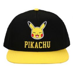 POKEMON -  BLACK YOUTH CAP WITH PIKACHU FACE
