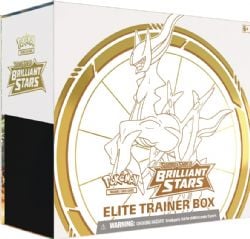 POKEMON -  BRILLIANT STARS ELITE TRAINER BOX (ENGLISH) -  SWORD & SHIELD