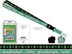 POKEMON -  BULBASAR KANTO REGION LANYARD