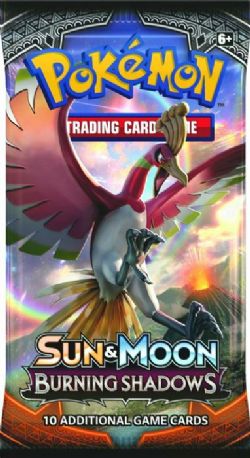 POKEMON -  BURNING SHADOWS - BOOSTER PACK (ENGLISH) -  SUN & MOON