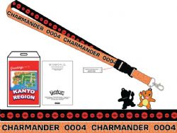 POKEMON -  CHARMANDER KANTO REGION LANYARD