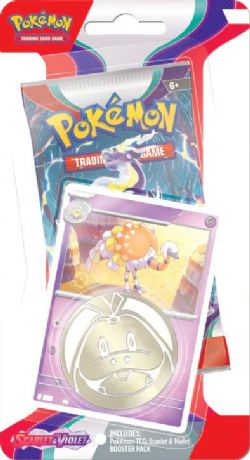 POKEMON -  CHECKLANE BLISTER PACK - ESPATHRA (ENGLISH) SV1 -  SCARLET & VIOLET