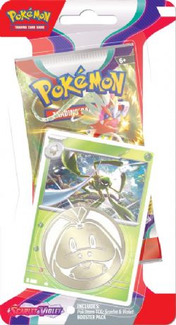 POKEMON -  CHECKLANE BLISTER PACK - SPIDOPS (ENGLISH) SV1 -  SCARLET & VIOLET