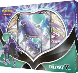 POKEMON -  CHILLING REIGN - SHADOW RIDER CALYREX V BOX (ENGLISH) -  SWORD & SHIELD