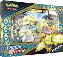 POKEMON -  CROWN ZENITH - REGIELEKI V COLLECTION BOX (ENGLISH) -  SWORD & SHIELD