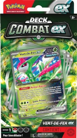 POKEMON -  DECK COMBAT EX - VERT-DE-FER EX (FRENCH)