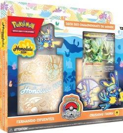 POKEMON -  DECK DES CHAMPIONNATS DU MONDE 2024 - ÉPINE-DE-FER EX (FRENCH)
