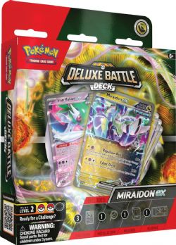 POKEMON -  DELUXE BATTLE DECK - MIRAIDON EX (ENGLISH)