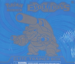 POKEMON -  ELITE TRAINER BOX - BLASTOISE (ENGLISH) -  EVOLUTIONS