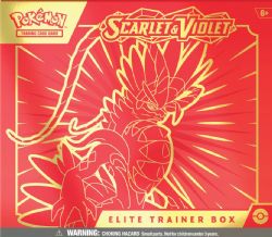 POKEMON -  ELITE TRAINER BOX - KORAIDON (ENGLISH) SV1 -  SCARLET & VIOLET