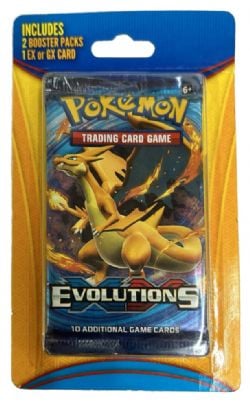 POKEMON -  EVOLUTIONS - 2 BOOSTER BLISTER (ENGLISH) -  POKEMON XY