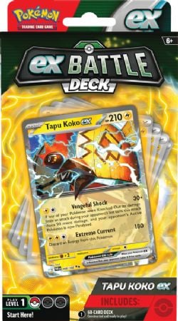 POKEMON -  EX BATTLE DECK - TAPU KOKO EX (ENGLISH)