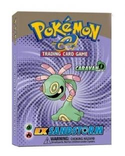 POKEMON -  EX SANDSTORM - CARAVAN THEME DECK (ENGLISH)