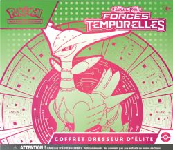 POKEMON -  FORCES TEMPORELLES - VERT-DE-FER COFFRET DRESSEUR D'ÉLITE (FRENCH) SV5 -  ÉCARLATE ET VIOLET