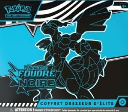 POKEMON -  FOUDRE NOIRE - COFFRET DRESSEUR ÉLITE (FRENCH) SV10.5 -  ÉCARLATE & VIOLET