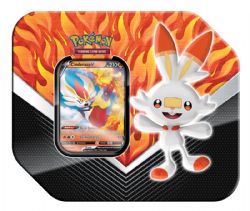 POKEMON -  GALAR PARTNERS TIN - CINDERACE V (5P10) -  SWORD & SHIELD