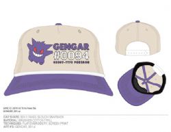 POKEMON -  GENGAR GRANDPA HAT SNAPBACK WITH ROPE