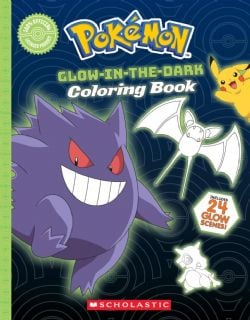 POKEMON -  GLOW-IN-THE-DARK COLORING BOOK (ENGLISH V.)