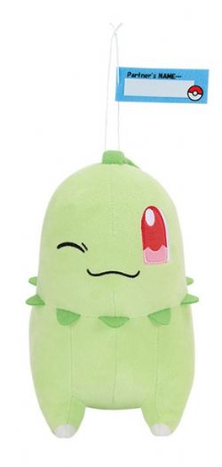 POKEMON -  HELLO PARTNER CHIKORITA PLUSH (7.5