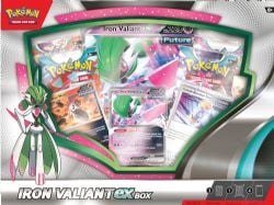 POKEMON -  IRON VALIANT EX BOX (ENGLISH) -  SCARLET & VIOLET